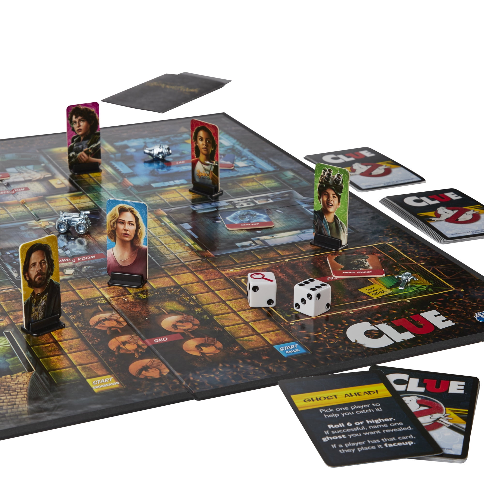 Clue: Ghostbusters Edition Game, Cooperative Board Game for Kids Ages 8 and Up