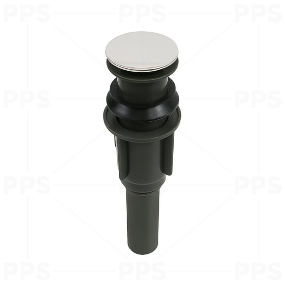 Bathroom Sink Pop-Up Drain Assembly with out Overflow for vanity, Chrome