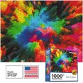 thumbnail image 1 of Rompecabezas de 1000 Piezas para Adultos/Adolescentes - Rompecabezas Grande Color Explosio Encased Encased, 1 of 2
