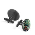 thumbnail image 2 of Tree Elegant Stainless Steel Men's Cufflinks Set for Formal Attire, Made of Stainless Steel, Ideal for Weddings and Business Meetings, 2 of 6