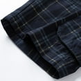 thumbnail image 3 of Mens Cargo Shorts Multi Pockets Plaid Soft Waist Summer Casual Loose Cargo Shorts for Men, 3 of 6