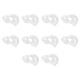 thumbnail image 4 of 10 Uds bolas de Navidad rellenables bolas de plástico transparente adornos manualidades DIY esferas navideñas colgantes bolas transparentes, 4 of 6