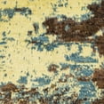 thumbnail image 1 of Ahgly Company Indoor Square Abstract Mustard Yellow Abstract Area Rugs, 3' Square, 1 of 6