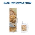 thumbnail image 3 of Lsque Girl Hugging Dog Flowers Printed Cooling Towel (40"x 12"), Ice Towel, Microfiber, Soft Breathable Chilly Towel for Yoga, Sport, Gym, Workout, Fitness, Running, 3 of 9