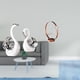thumbnail image 2 of estatua de cisne,Figuras de cisne de cerámica modernas,Portabotellas de vino,Soporte para botellas de vino,soporte para botellas de vino,estante de hierro,Decoración de gabinete de vino tinto, 2 of 8