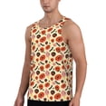 thumbnail image 2 of Daiia Halloween Donut Printed Men's Quick Dry Fit Muscle Tank Top Slim-Fit Tank Workout Tank Top Lightweight Sports Tank Top-Small, 2 of 7