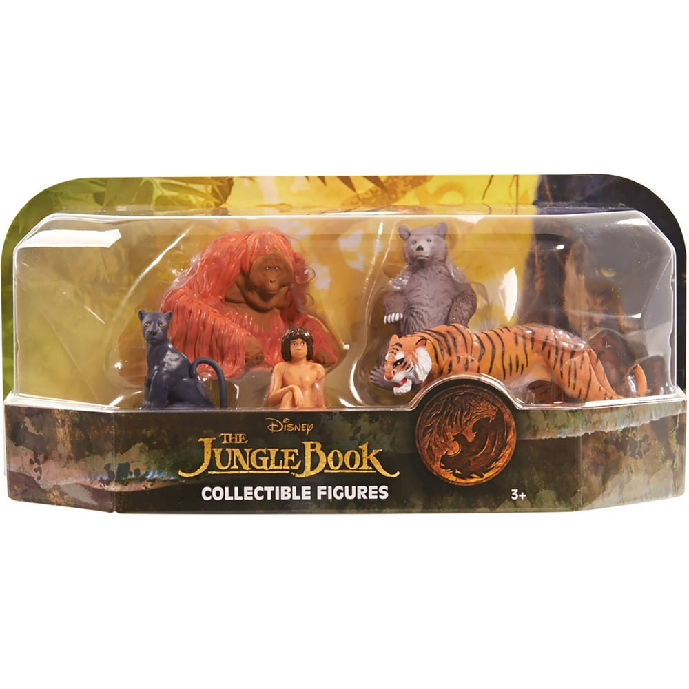 Disney's The Jungle Book Figure 5-Pack - Walmart.com - Walmart.com