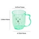 thumbnail image 2 of Vaso Para Cepillado, Vaso Para Enjuague Bucal, Vaso Transparente, Pl Stico Duradero Sin Bpa Dise O De Oso Adorable, Ideal Para Ni as Y Parejas, Higiene Bucal, Soporte Para Cepillos De, 2 of 7