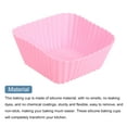 thumbnail image 4 of 36Pcs Silicone Cupcake Baking Cups, Silicone Muffins Liners, for Cooking Eggs, Baking Muffins Cake Mold Pink, 4 of 6