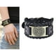 thumbnail image 3 of Brazalete Yinane Pulseras Anchas de Puño Cuero Bronce para Hombre, 3 of 8