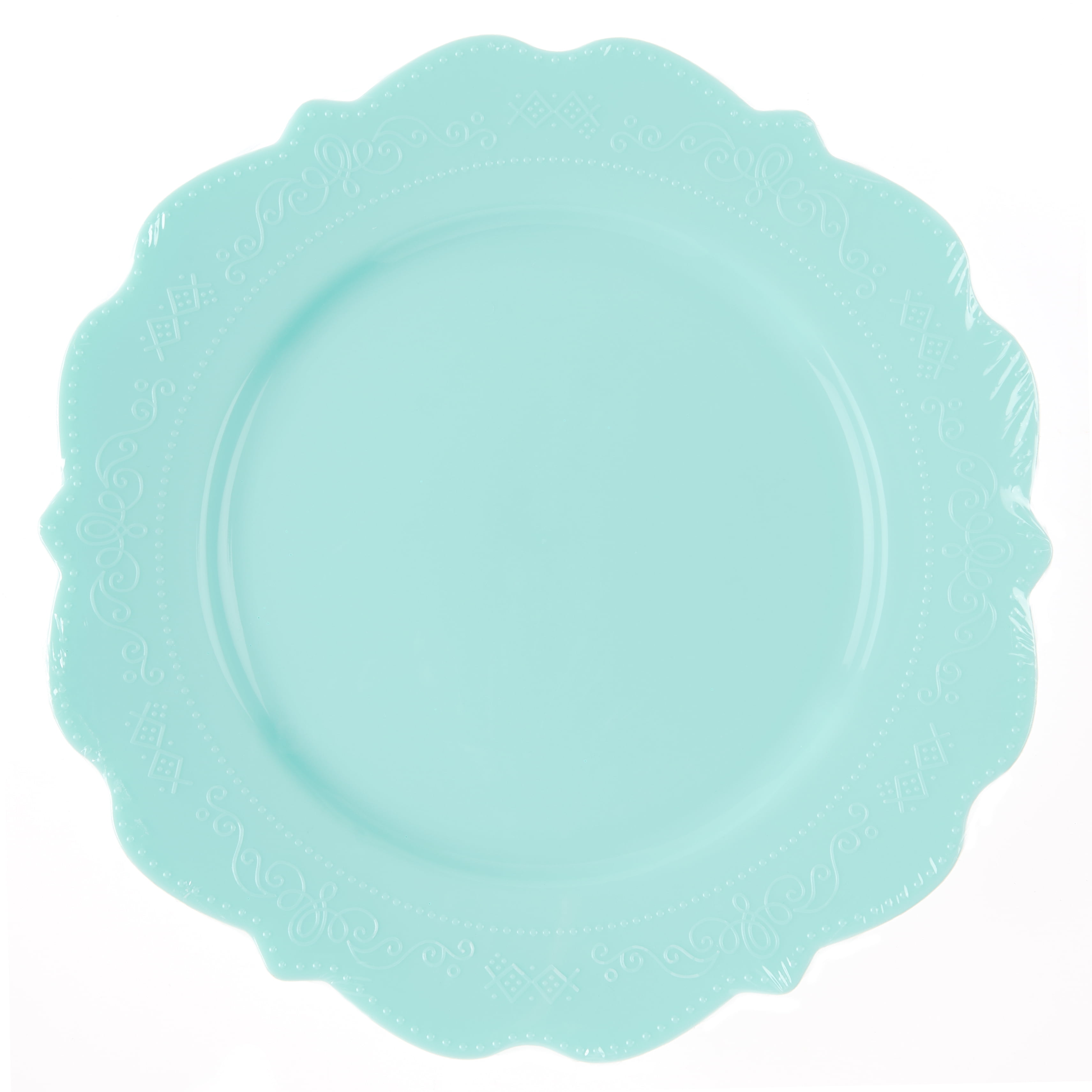 plastic easter plates