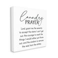 thumbnail image 2 of Laundry Prayer Phrase Bathroom Housework Humor Religious Gallery-Wrapped Canvas Print Wall Art, 17x17, 2 of 5