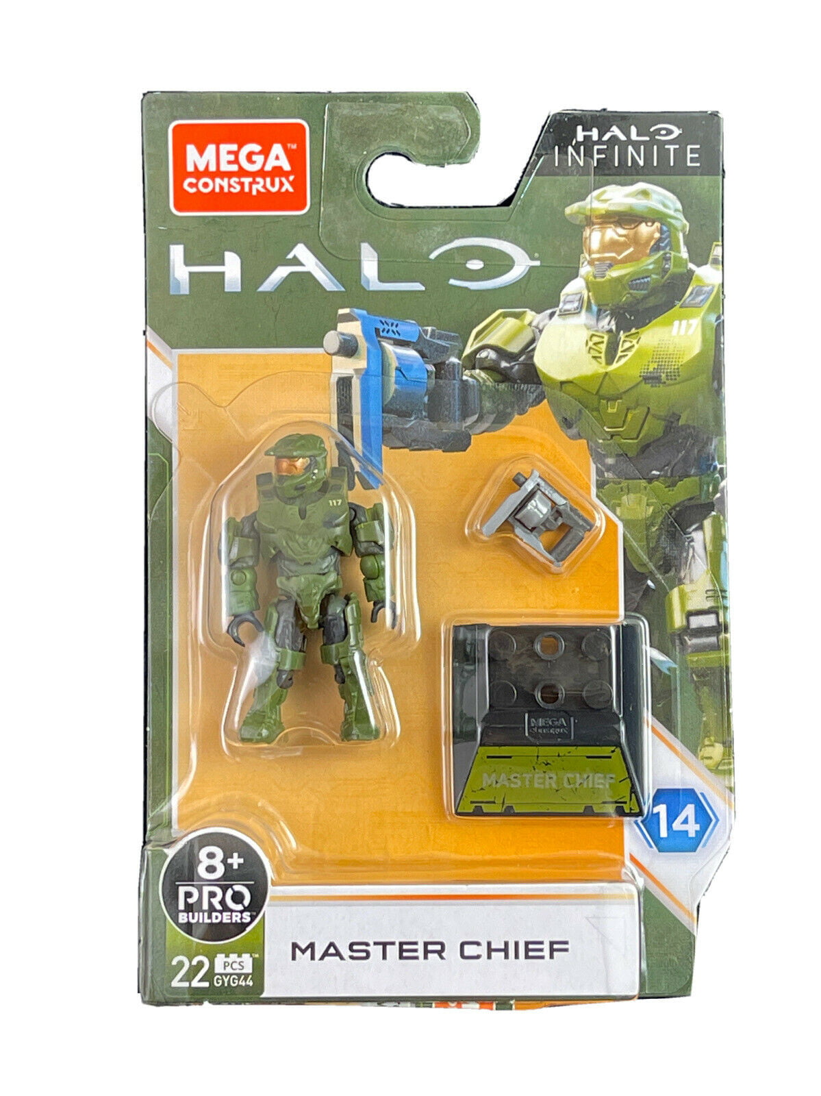 Mega Construx Halo Infinite Series 1 ACT Master Chief mini figure 