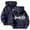 A-Navy69, variant on Bibifish Womens Zip Up Hoodies Athletic Letter Print Hooded Jackets Relaxed Fit Long Sleeve Casual Hooded Sweatshirts