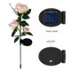 thumbnail image 4 of Luces solares decoración de jardín, 2 piezas de lámpara LED de jardín al aire libre con panel solar impermeable, luz decorativa de jardín para jardín, vallas, caminos, terrazas, 4 of 6