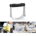 thumbnail image 3 of Pastry Cutter Set, Stainless Steel Pastry Scraper, Egg Separator, Dough Blender & Biscuit Cutter Set (4 Pieces/ Set),Professional Baking Dough Tools for Bread Cookie Doughnut Pizza, Gift Package, 3 of 7