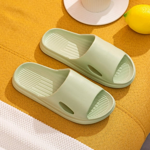 Dvkptbk Cloud Slippers for Women and Men Indoor & Outdoor Pillow Slippers Non Slip Quick Drying Shower Slides Bathroom Sandals Light Weight EVA Platform Environmental Friendly Casual Shoes
