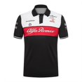 thumbnail image 2 of New F1 Alfa Romeo Racing Suit Short-sleeve Polo Shirt Top Summer Men's Clothes Overalls Black, 2 of 4