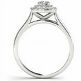 thumbnail image 3 of 1/2 Carat T.W. Diamond 10kt White Gold Double Halo Engagement Ring, 3 of 5