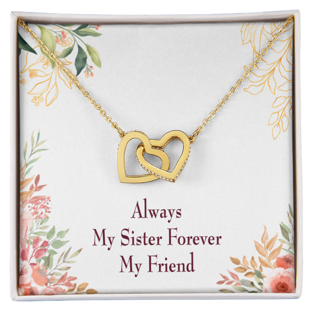 À Ma Sœur Toujours Ma Sœur pour Toujours Mon Ami Collier Inégalé