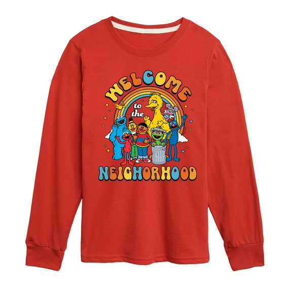 Sesame Street - Welcome To The Neighborhood - Toddler and Youth Long Sleeve T-Shirt