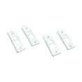 thumbnail image 4 of 4 Pieces Tilt Latch Pairs Sliding Window Latch Hardware Replacement Easy Installation for Home Window Frames, 4 of 9