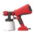 thumbnail image 1 of Cordless Electric Paint Sprayer, High Pressure HVLP Spray Gun for Latex Paint, Home DIY Projects ,Easy to Use, 1 of 5