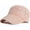Pink, variant on Knit Floral Crochet Packable Knit Baseball Cap Lightweight Cutout Summer Hats for Women