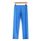 thumbnail image 4 of Pantalones de yoga holgados de color liso para hombre, semitransparentes, sexys, de poliéster, 4 of 7