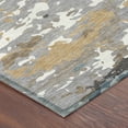 thumbnail image 3 of Addison Rugs Chantille Indoor/Outdoor Transitional Abstract Gray Machine Washable Rectangle Rug, 3' x 5', 3 of 8