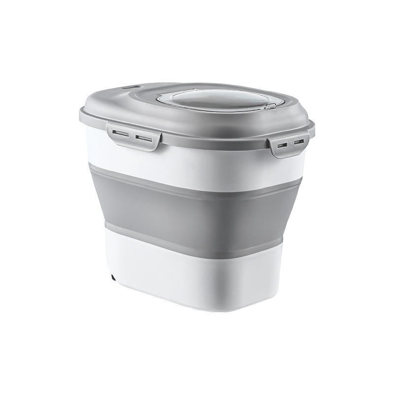 30 35 Lbs Dog Food Storage Container Collapsible Dog Food Container with Airtight Lids food storage for Dog Cat and Other Pet Walmart
