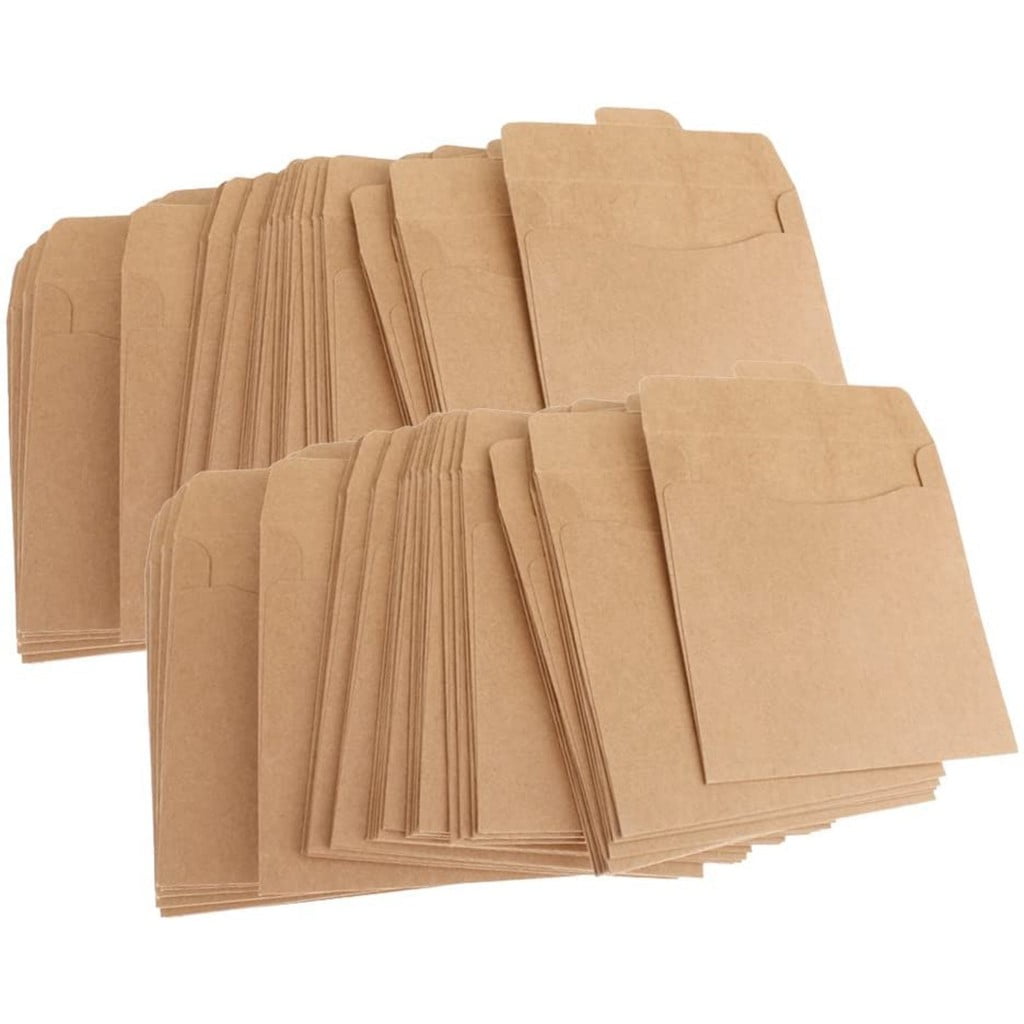 100 Pcs Baby Shower Self Adhesive Kraft Seed Envelopes Small Parts  Envelopes Mini Kraft Seed Packets Retro Paper Seed Storage Self Sealing  Seed