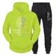 thumbnail image 3 of Conjunto de 2 piezas de sudaderas y pantalones con diseño de tendencia de inteligencia para hombre y mujer, sudaderas divertidas de estilo vintage con diseño de ciencia, chándales de manga larga a la, 3 of 4