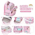 thumbnail image 6 of Soda Candy Backpacks Kawaii Printed Bookbags, Lightweight School Backpack, Waterproof Backpacks, Pink Dinosaur, 6 of 10