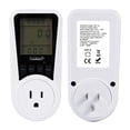 thumbnail image 6 of EastVita Power Usage Monitor, Wattmeter, TOallmark Power Consumption Monitor, Power Meter Plug, KW Voltage AMP Tester, Smart Bill Socket w/ Large LCD Display + Backlight, 6 of 8