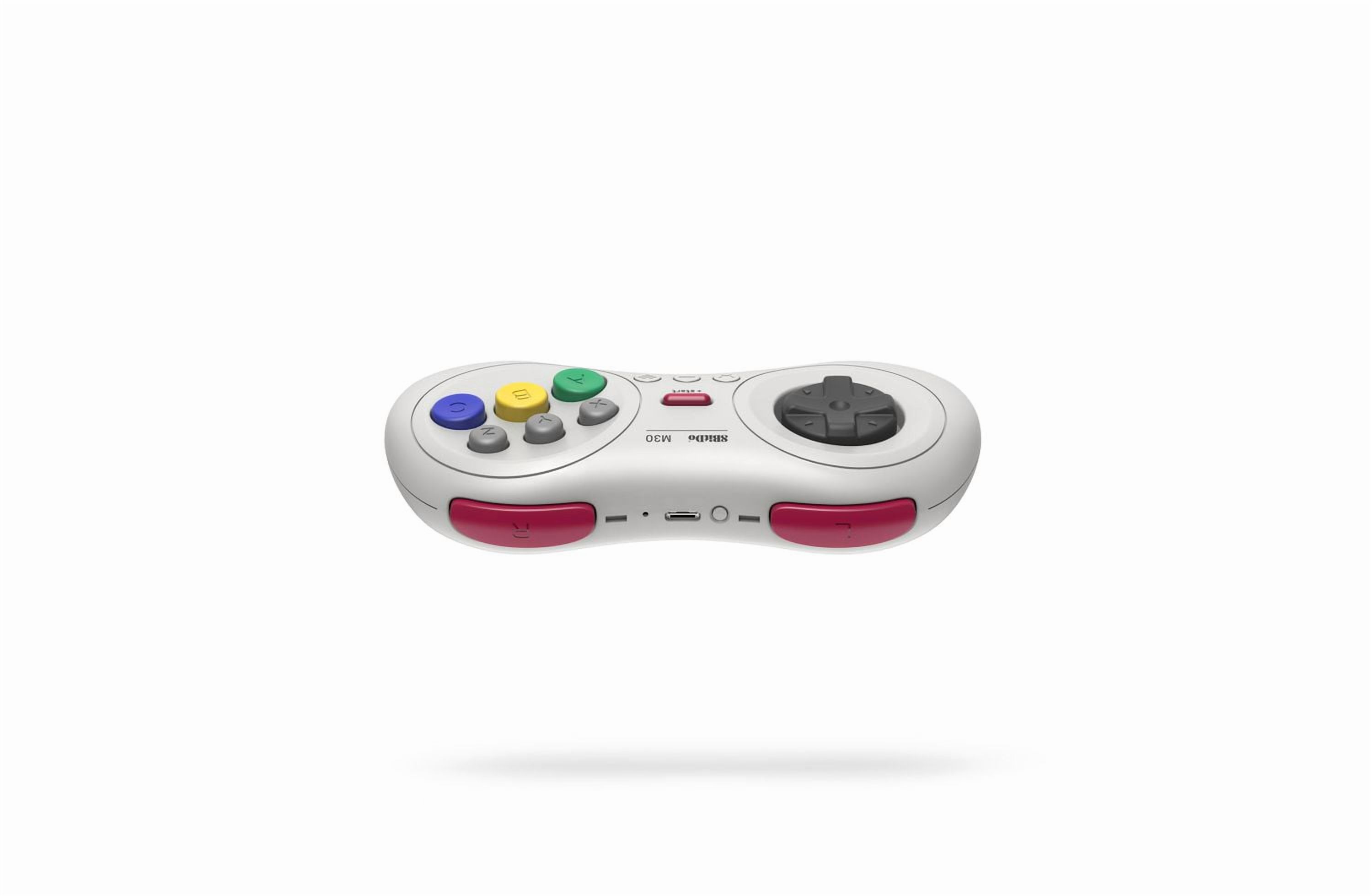 8BitDo M30 Bluetooth Gamepad - White