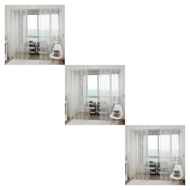 Naiovety Nuevo tul gasa puerta bufanda cenefas cortina transparente ventana cortinas Type8 NO8 Naiovety CBP077713