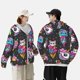 thumbnail image 4 of Balery Cat Icecream Sudadera ligera de manga larga con capucha y protección solar UPF 50+ para hombre y mujer, ideal para pesca y running-Small, 4 of 7