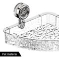 thumbnail image 2 of Estante Con Ventosa Almacenamiento para Baño Patrón Glaciar Uso Doméstico (triángulo), 2 of 6