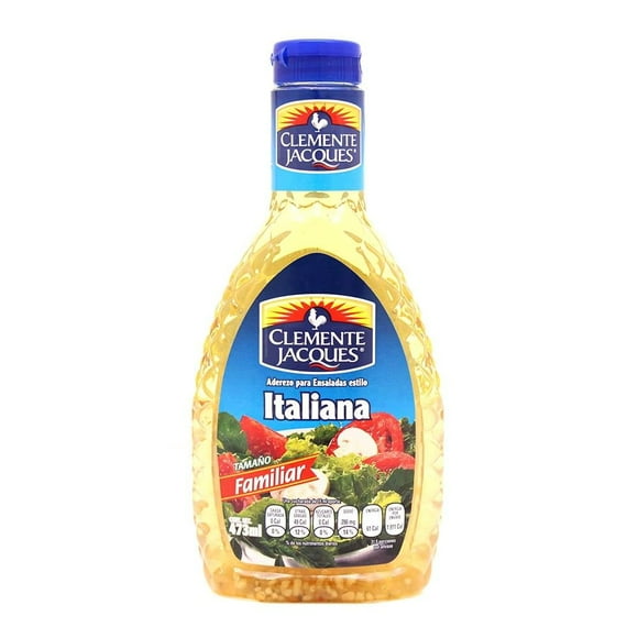 Aderezo para ensaladas Clemente Jacques a la italiana 473 g
