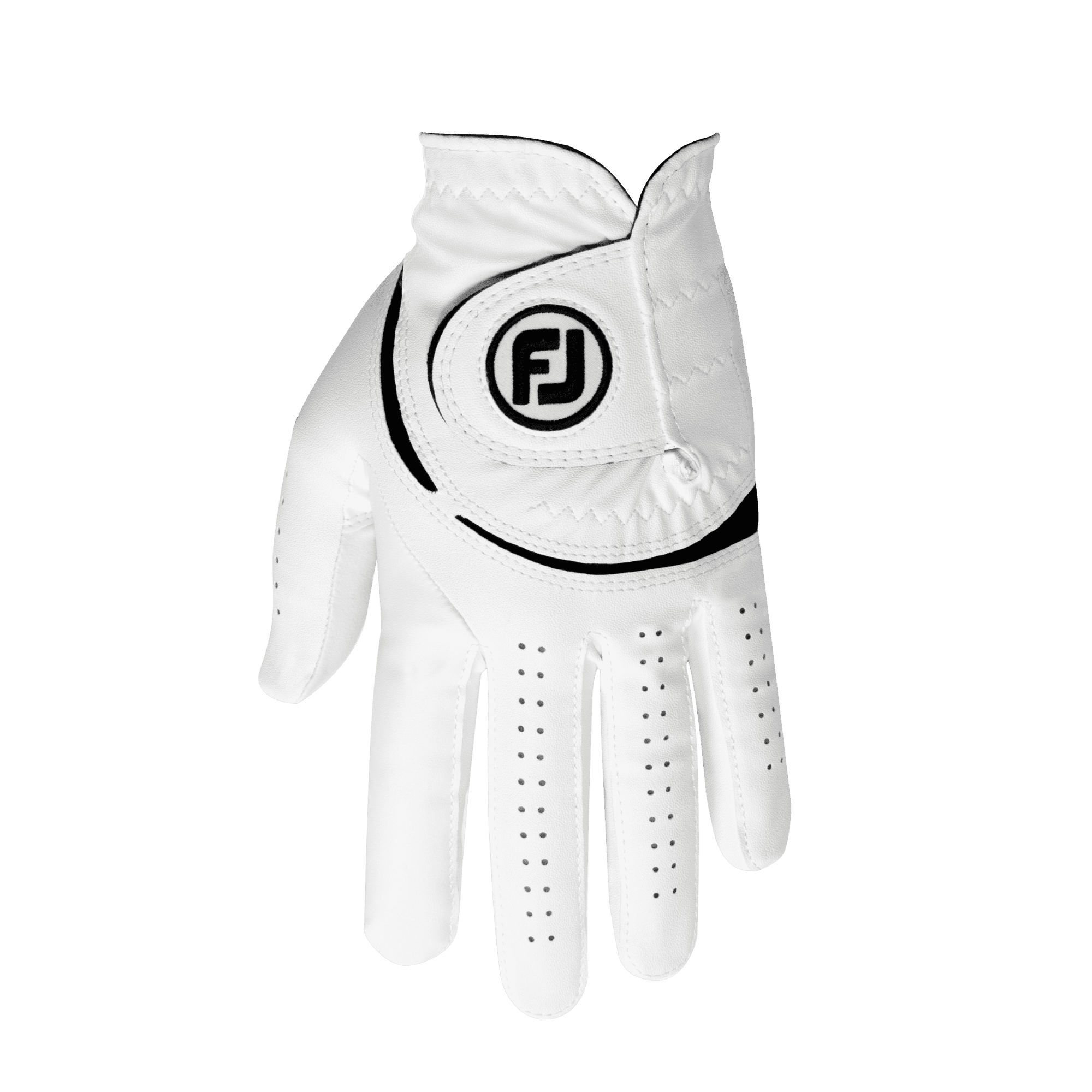 (2 pack) FootJoy 2023 Men's WeatherSof Golf Glove for Left Handed Golfers, Medium/Large, White