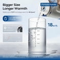 thumbnail image 6 of Bc Babycare Portable Milk Warmer for Travel, 18oz Dual Heating Modes for Breast Milk & Water, Portable Bottle Warmer, 6 of 9