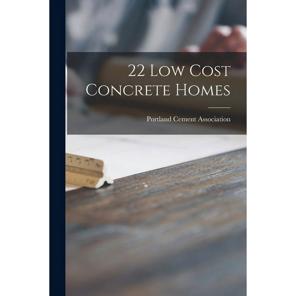 22 Low Cost Concrete Homes, (Paperback)