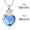 Customize, variant on Crown of love Cremation Jewelry for Ashes Holder Pendent for Ashes and Chain