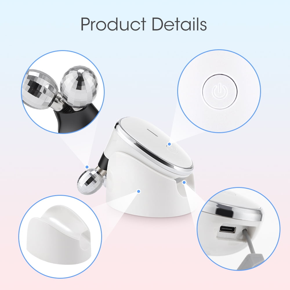 Flaremore Micro-current Face Massager 6 in 1 Electric Facial Skin Beauty Device Lifting Firming Fading Lines 101800 Battery