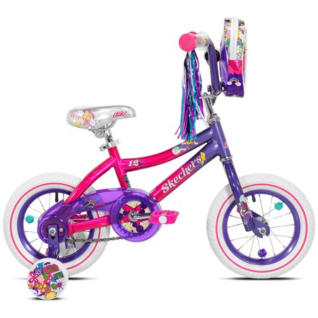 Kent 12\" Skechers Girl's Bike, Pink/Purple