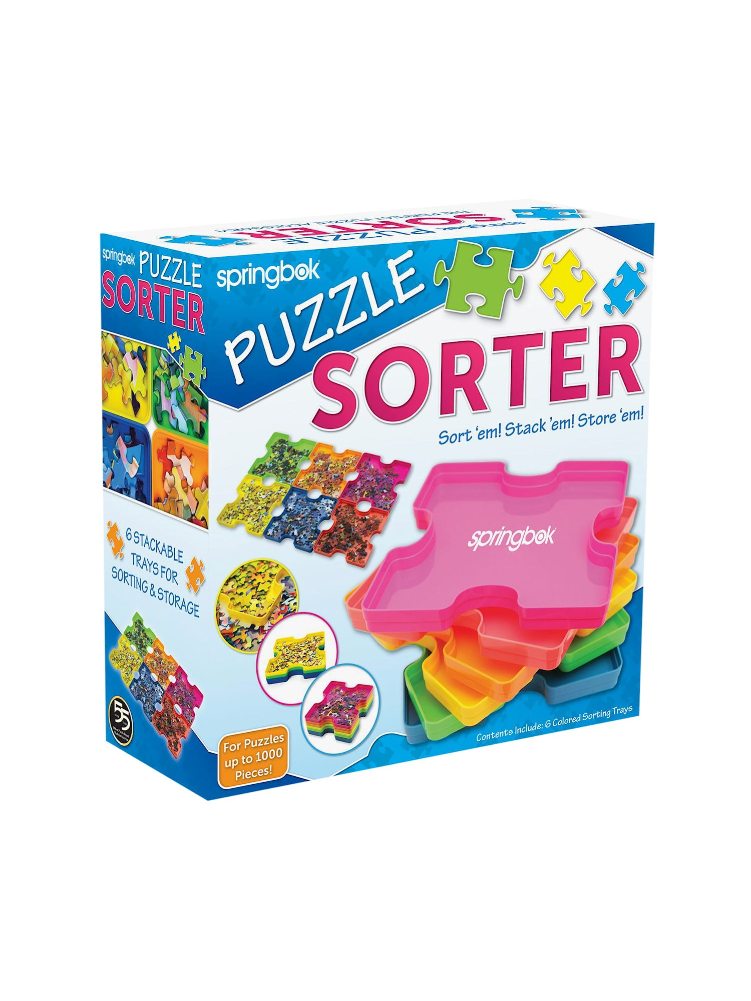 Brand New Sorting Toys & Games Jigsaw Puzzle Storage and Sorter Tray 