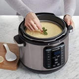 Crock-Pot 8-Quart Multi-Use XL Programmable Slow Cooker Pressure Cooker ...