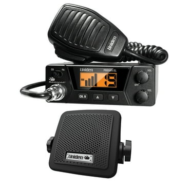Uniden PRO505XL 40-Channel Bearcat Compact CB Radio & BC7 Accessory CB/Scanner Speaker
