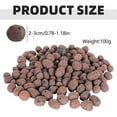 thumbnail image 3 of 100g Hydroponic Clay Pebbles, pH Neutral Expanded Clay Rocks for Orchid & Plant Growth, Reusable, Inert & Clean Growing Medium for Hydroponics and Gardening, 3 of 5